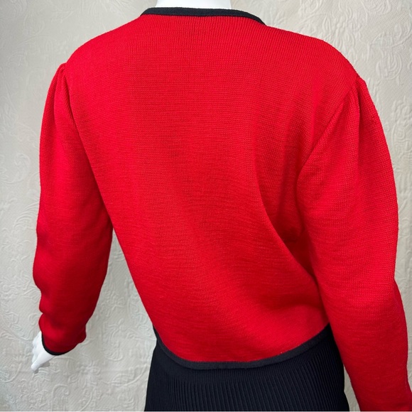 Miss Pendleton VTG Wool Frog Tie Cardigan - Picture 5 of 13